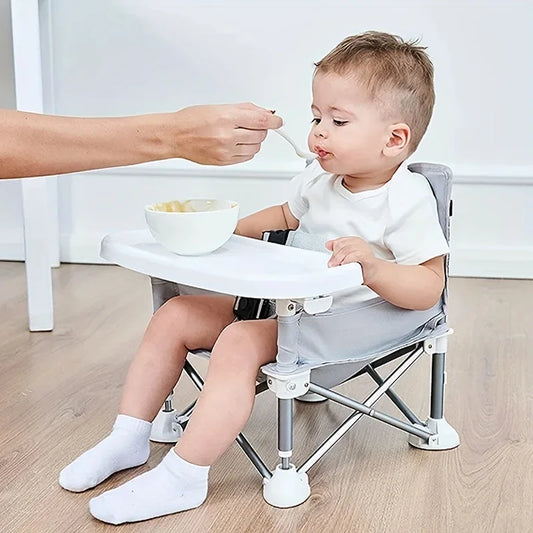 Baby Chair Aluminium Alloy Foldable Portable-1