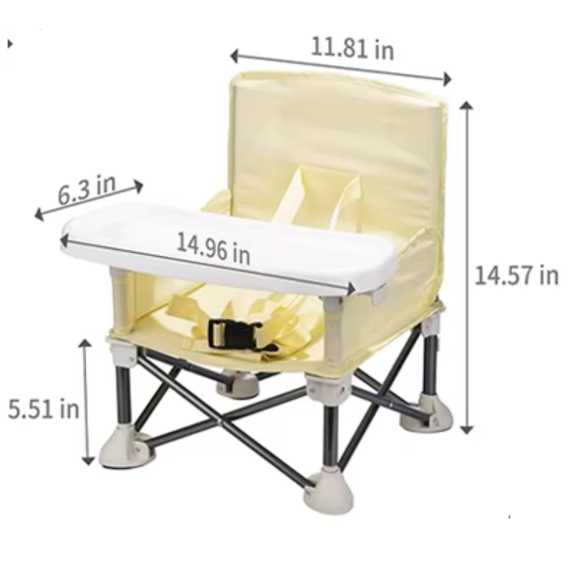 Portable Baby Booster Seat for Dining & Travel-2